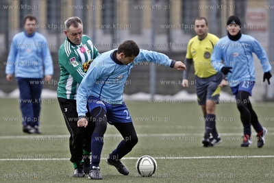 Gdansk. Boisko przy ul. Traugutta.  Noworoczny mecz...