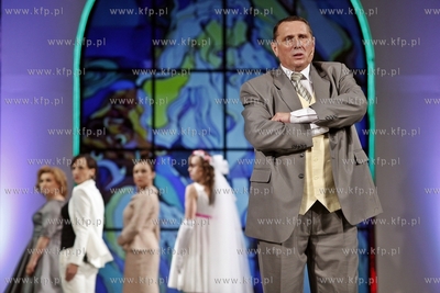 Gdansk. Teatr Wybrzeze. Proba medialna spektaklu (g)DZIE-CI...