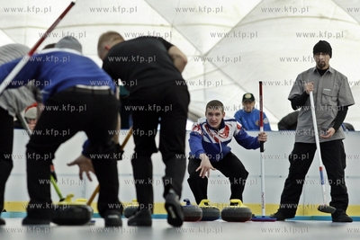 Lodowisko Brama Oliwska. Miedzynarodowy Turniej Curling'owy...