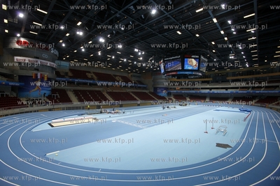 Sopot. Przygotowania hali Ergo Arena do organizacji...