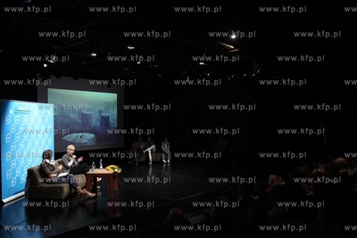 Sopot. Teatr na Plazy. Spotkanie z Magdą Grzebalkowska,...