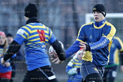 Stadion Ogniwa Sopot. Noworoczny mecz rugby.
01.01.2016
fot....