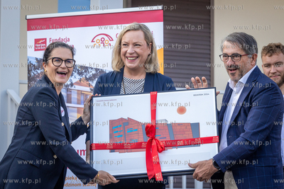 Gdańsk, ul. Kopernika 17. Uroczyste otwarcie przez...