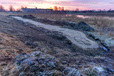 Rewitalizacja Opływu Motławy. 03.02.2023 fot. Paweł...