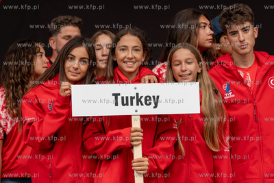 Sopot. Ceremonia Otwarcia Mistrzostw Europy Ergo Hestia...