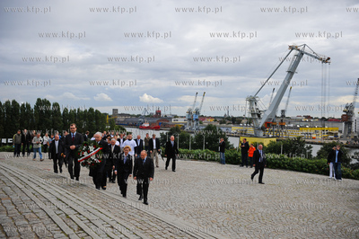 Gdansk. Westerplatte. W 72  rocznice wybuchu II Wojny...