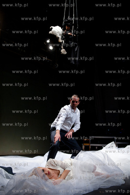 Gdansk. Teatr Wybrzeze. Proba do spektaklu pt Nie -...