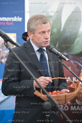 Gdansk. Targ Weglowy. Inauguracja kampanii promujacej...