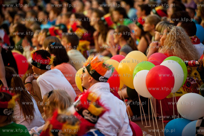 Gdansk. Fanzone - Strefa Kibica. Relacja meczu finalowego...