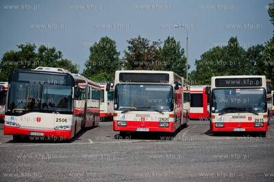 Gdansk. Baza autobusowa ZKM przy ul. Hallera.
30.08.2012
fot....