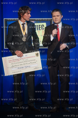 Gdansk. Stidio TVP Gdansk. Gala wreczenia nagrod w...