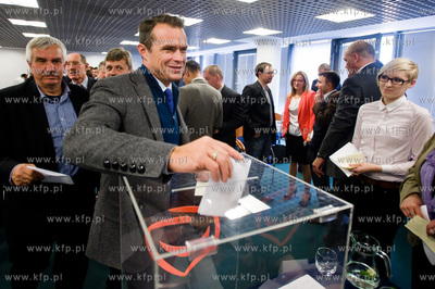 Gdansk. Manhattan. Wybory przewodniczacego Platformy...