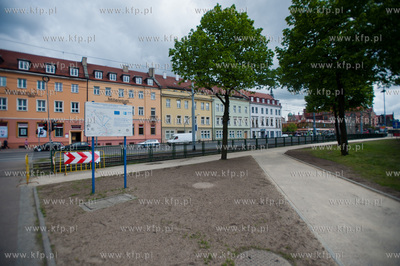 Gdansk. Nowo powstaly nie oddany jeszcze do uzytku...