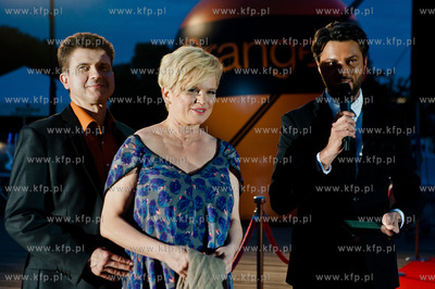 Sopot. Molo. Gala otwarcia festiwalu Orange Kino Letnie...