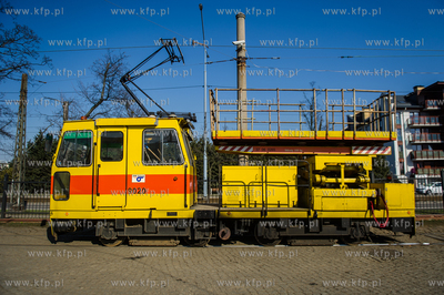 Gdansk. Wrzeszcz. Zajezdnia Tramwajowa Zakladu Komunikacji...