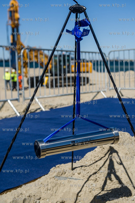 Gdansk. Terminal kontenerowy DCT. Uroczystosc inauguracji...