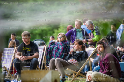 Gdansk. Laka przy Dworze Oliwskim. Weekendowa akcja...