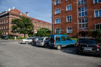 Gdansk. Ul. Zamkowa. Wprowadzona strefa platnego parkowania.
03.08.2015
fot....