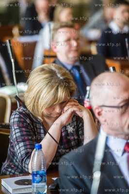 Gdansk. Nowy Ratusz. XXIII Sesja Rady Miasta Gdanska....