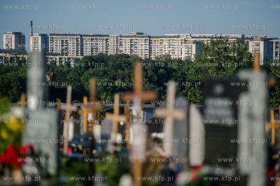 Gdańsk. Widok na osiedle Suchanino z Cmentarza Łostowickiego.
20.07.2016
fot....