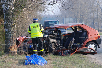 Smiertelny wypadek drogowy na drodze Kazimierz - Debogorze...