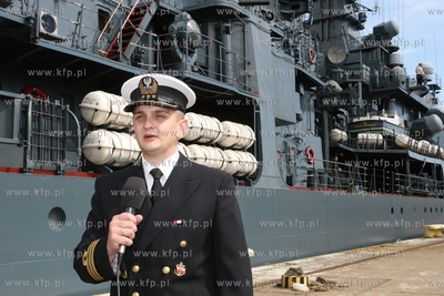 Gdynia. Wizyta trzech okretow Floty Baltyckiej Federacji...