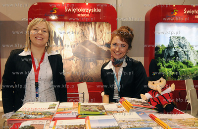 Berlin. Polski pawilon na International Tourism Bourse...
