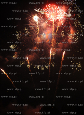 Gdynia. Skwer Kosciuszki. Mieszkancy Gdyni swietuja...