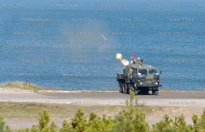 Na Centralnym Poligonie Sił Powietrznych w Ustce zakonczyly...