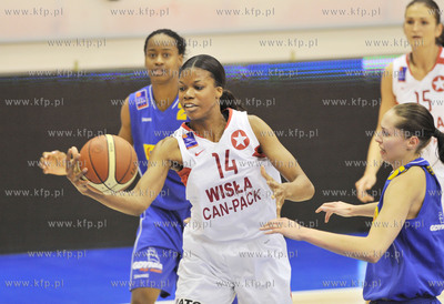 Hala Wisly w Krakowie. Ford Germaz Ekstraklasa. Koszykarki...