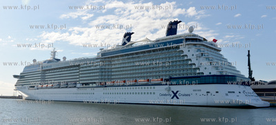 Wycieczkowiec Celebrity Eclipse w Gdyni. 18.06.2014...