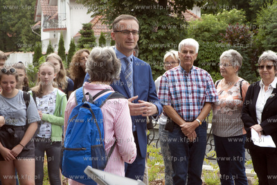 Odsłonięcie Ławeczki Przyjaźni Miast Partnerskich...