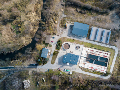 Oczyszczalnia ścieków w Pelplinie. 17.03.2020 Fot....