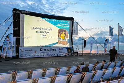 Molo w Sopocie. Lotto Kino Letnie Sopot - Zakopane...