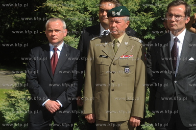 Sopot, Belwederek. Spotkanie Prezydenta RP Lecha Kaczynskiego...