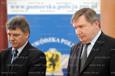 Gdansk, Komenda Wojewodzka Policji. Jerzy Miller, Minister...