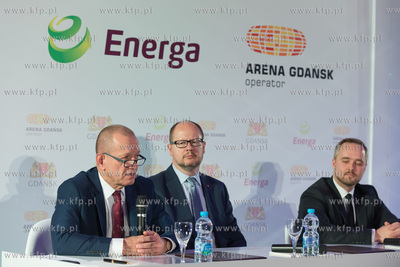 Uroczyste podpisanie umowy sponsorskiej oraz nadania...