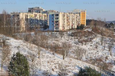 Osiedle Niedzwiednik zima w Gdansku. 03.01.2010 fot....