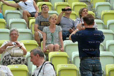 Dzien otwarty nowego gdanskiego stadionu PGE Arena....