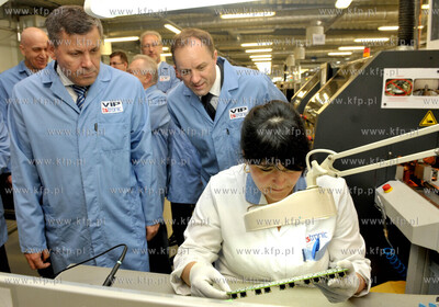 Otwarcie fabryki SILED w zakladach elektronicznych...