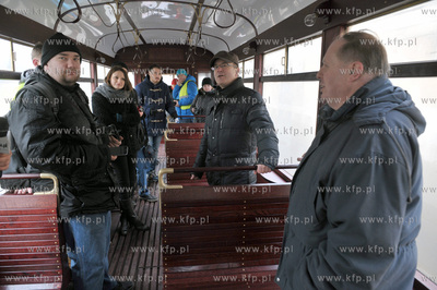 Gdansk - Zajezdnia Tramwajowa Wrzeszcz. Wnetrze zabytkowego...