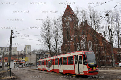 Gdańsk - Siedlce. Okolice pętli tramwajowej Emaus....