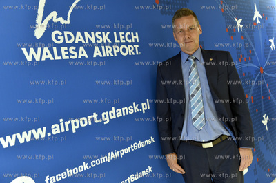 Gdansk. Port Lotniczy Gdańsk im. Lecha Wałęsy. Inauguracyjny...