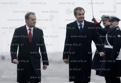 Sopot. Spotkanie premiera RP Donalda Tuska z premierem...