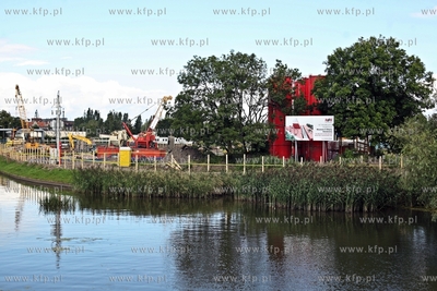 Gdansk. Ruszyla budowa Muzeum II Wojny Swiatowej. 
23.08.2012
fot....