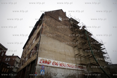 Biskupia Gorka w Gdansku. Kamienice przy ul. Biskupiej.
10.12.2013
fot....