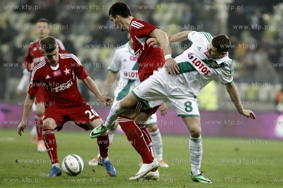 PGE Arena. Mecz o mistrzostwo T- Mobile Ekstraklasy....