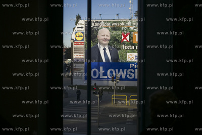 Kampania wyborcza do sejmu i senatu RP. Plakat wyborczy...