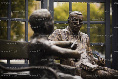 Uroczyste odsłonięcie pomnika Guntera Grassa w Gdańsku...