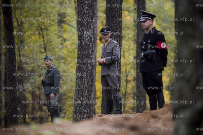 Lasy piaśnickie koło WejherowaPlan zdjęciowy filmu...